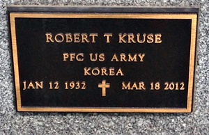 military plaque