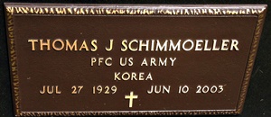 military plaque