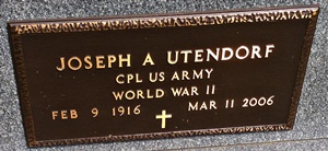 military plaque